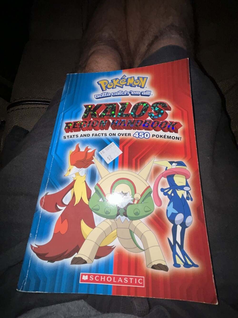 Pokemon Kalos Region Handbook by Scholastic